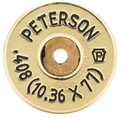Peterson Brass 408 (10.36x77) 200 Per Box