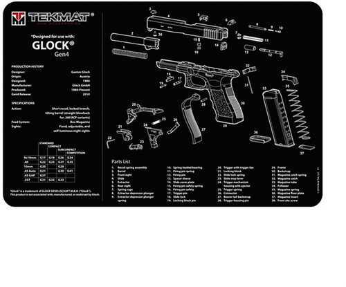 TekMat for Glock 42/43 Mat-img-0