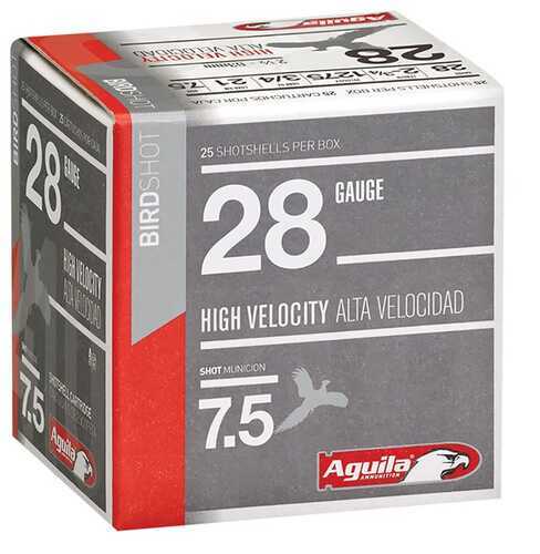 Aguila Ammo 28 Gauge 2-3/4" 1 Oz #8 Shot 25 Rounds