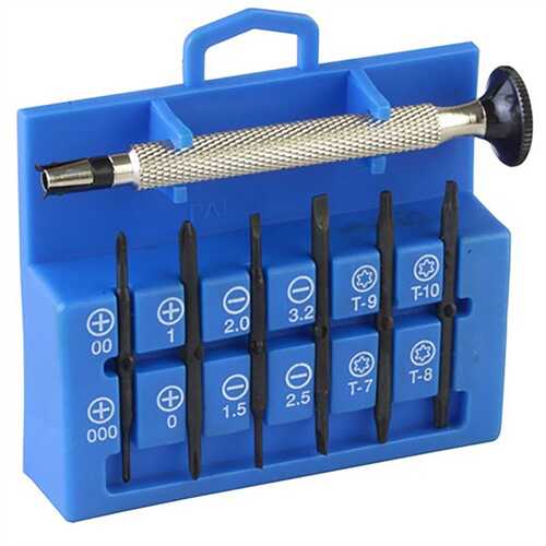 12-In-1 Miniature Screwdriver Set