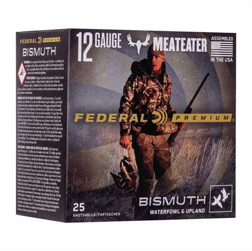 12 Gauge 2-3/4" Bismuth #5 1-1/4 oz 25 Rounds Federal Shotgun Ammunition