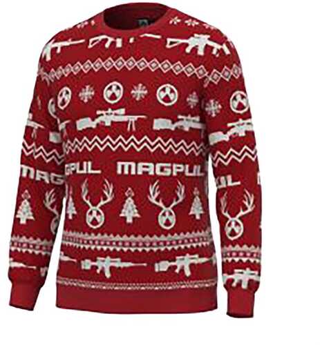 Magpul Ugly Christmas Sweater Red/White Long Sleeve Medium