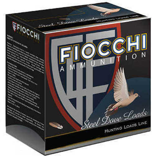 12 Gauge 2-3/4" Steel #7 1-1/8 oz 25 Rounds Fiocchi Shotgun Ammunition