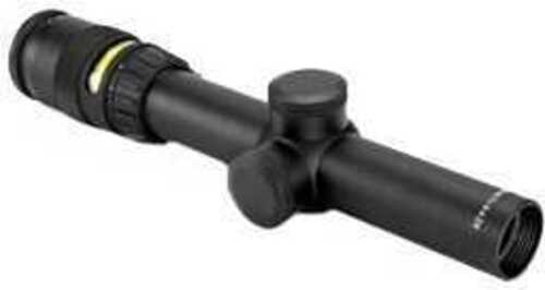1-4x24mm SFP Amber Std Duplex Crosshair Reticle Mt Black