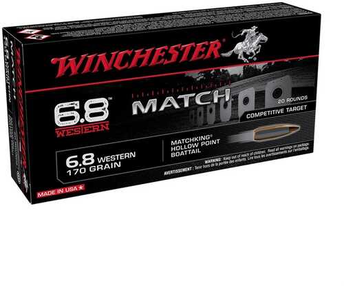 Winchester Deer Xp 6.8 Western 162gr Xp Copper Impact 20rd