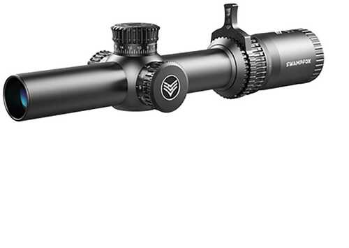 1-8x24mm SFP IR Guerrilla Cross MOA Reticle Black