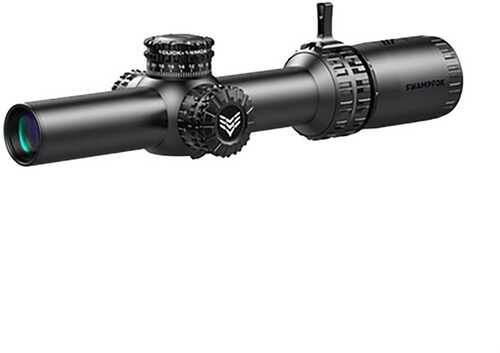 1-8x24mm SFP IR Guerrilla Dot MOA Red Reticle Black
