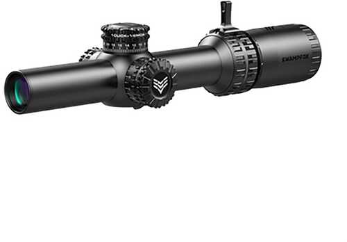 1-10x24mm SFP IR Guerrilla Dot BDC Red Reticle Black