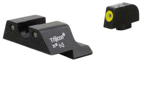 HD XR Night Sight Set-for Glock~ 42,43 Yellow Front