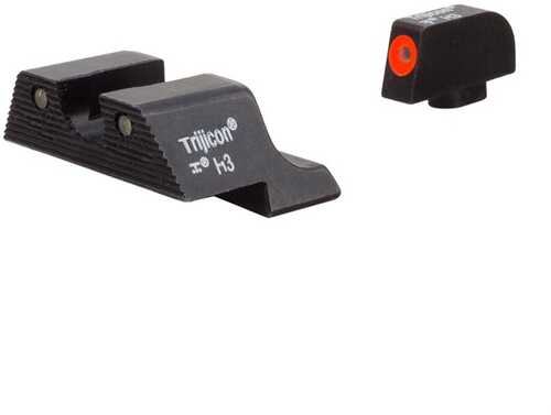 HD XR Night Sight Set-for Glock 4243 Orange Front-img-0