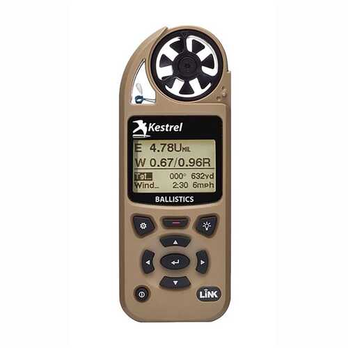 5700 Ballistic Weather Meter With Link, Tan