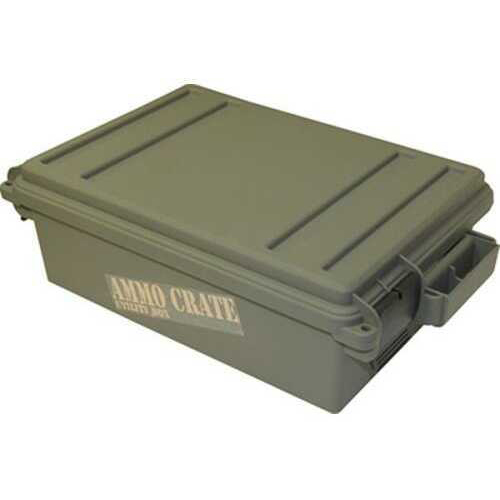 17.2 x10.7 x 5.5'-Inch Ammunition Crate Utility Box, Army Green Md: ACR418