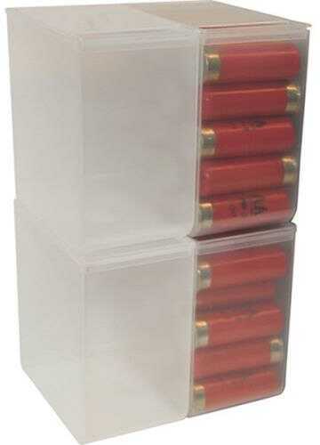 Click to see larger image. MTM Ammunition 25 Round Shotshell Box, Sold as Set Of 4 Clear