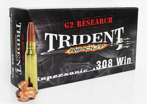 308 Winchester 20 Rounds Ammunition G2 Research 150 Grain Hollow Point