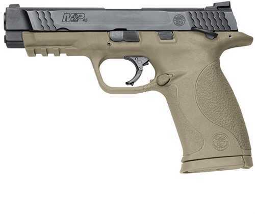 Smith & Wesson M&P45 45 ACP No Mag Safety Flat Dark Earth 10 Round Semi Automatic Pistol 109156