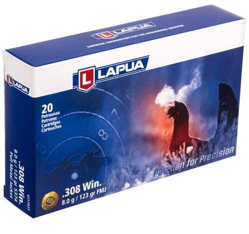 7.62X39mm 30 Rounds Ammunition Lapua 123 Grain Full Metal Jacket