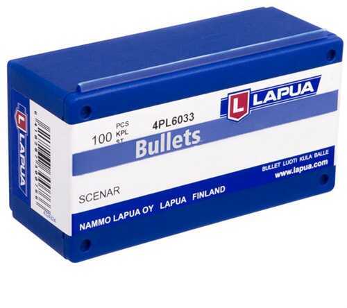 Lapua Scenar 69 Grain 22 Caliber Open Tip Match Reloading Bullets, 100 Per Box Md: 4Pl5011