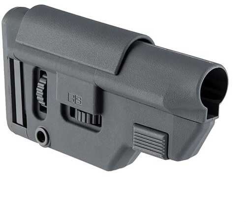 Collapsible Precision Stock 556 Wolf Grey