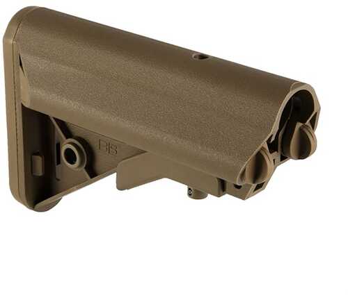 AR-15 Stock Collapsible Mil-Spec Coyote Brown