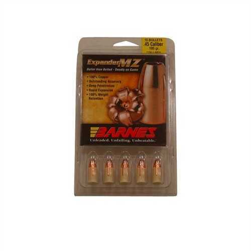 Barnes Bullets 45 Caliber Expander MZ 195 Grain Muzzleloader w/ Sabots (Per 15) 40016