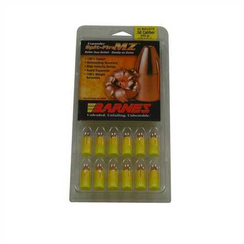 Barnes Bullets 50 Caliber 245 Grain SpitFire Muzzleloader (Per 24) 45142