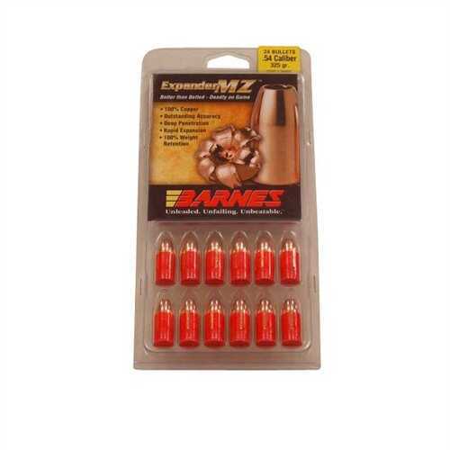 Barnes Bullets 54 Caliber 325 Grain Expander Muzzleloader (Per 24) 50054