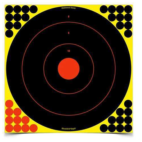 Birchwood Casey Shoot-N-C Targets: Bull's-Eye 18" Round (5 Pack) 34185