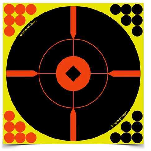 Birchwood Casey Shoot-N-C Target Round Crosshair Bullseye 8" 50 Targets 34850