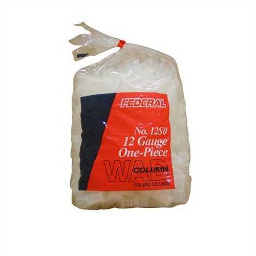 Federal Shotshell Wad, 12 Gauge Gold Metal 1oz, 250 Per Bag