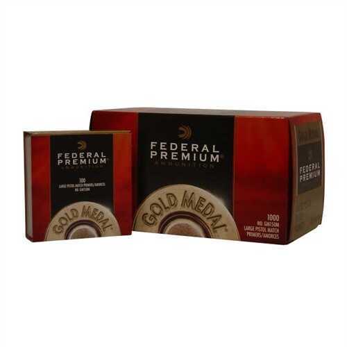 Federal 150M Primers Large Pistol Gold Medal Match 1000 Count