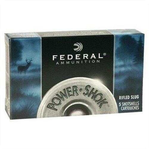 12 Gauge 5 Rounds Ammunition Federal Cartridge 2 3/4" 9 Pellets Lead #00 Buck