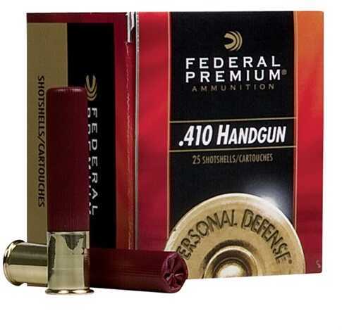 410 Gauge 20 Rounds Ammunition Federal Cartridge 3" 5 Pellets Lead #000 Buck