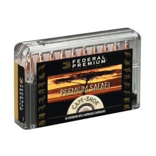 375 H&H 20 Rounds Ammunition Federal Cartridge 300 Grain Jacketed Soft Point