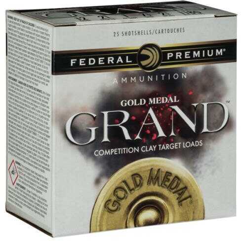 12 Gauge 25 Rounds Ammunition Federal Cartridge 2 3/4" 1 1/8 oz Target #7 1/2