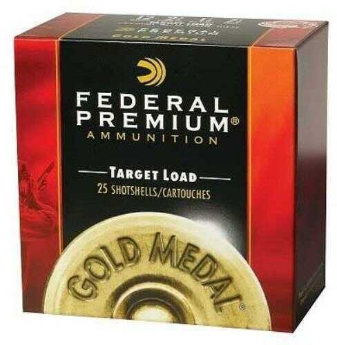 12 Gauge 25 Rounds Ammunition Federal Cartridge 2 3/4" 1 oz Lead #8