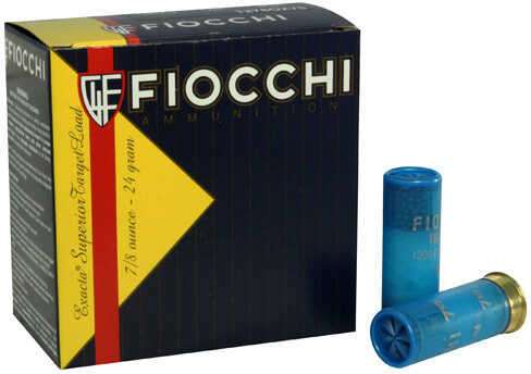 12 Gauge 25 Rounds Ammunition Fiocchi Ammo 2 3/4" 7/8 oz Lead #7.5