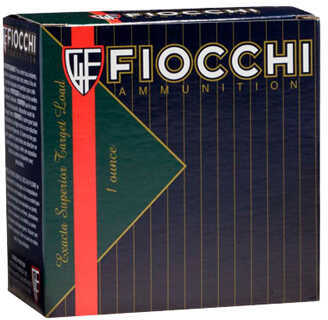 12 Gauge 25 Rounds Ammunition Fiocchi Ammo 2 3/4" 1 oz Lead #8