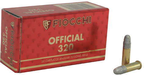 22 Long Rifle 50 Rounds Ammunition Fiocchi Ammo 40 Grain Lead