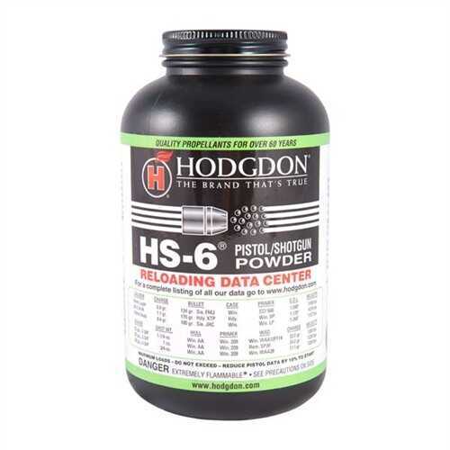 Hodgdon Powder HS-6 Smokeless 1 Lb