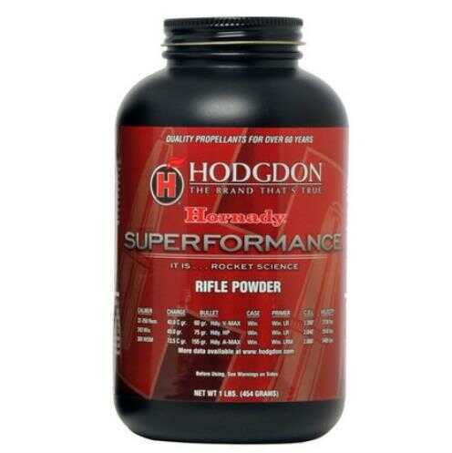Click to see larger image. Hodgdon Powder Superformance 1 Lb