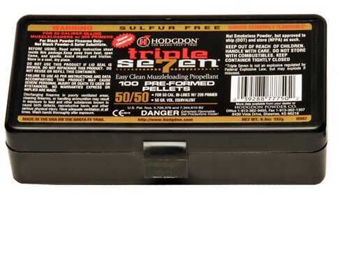 Hodgdon Triple 7 Pellets 50 Caliber 50 Grains 100-Pack