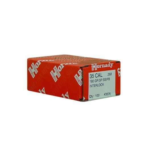 Hornady 35 Caliber Bullets 180 Grains SS/PB (Per 100) 3505