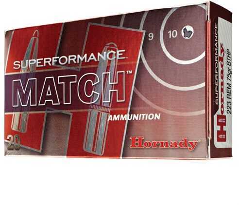 308 Winchester 20 Rounds Ammunition Hornady 168 Grain Ballistic Tip