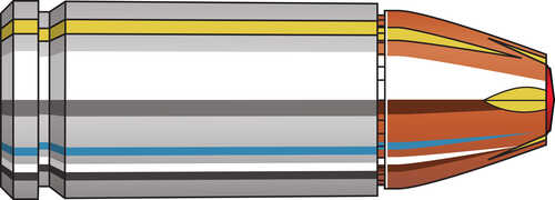 <span style="font-weight:bolder; ">9mm</span> Luger 25 Rounds Ammunition Hornady 115 Grain Hollow Point