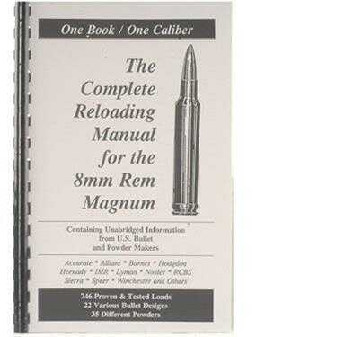 Loadbooks USA Reloading Manual For 8mm Remington Magnum