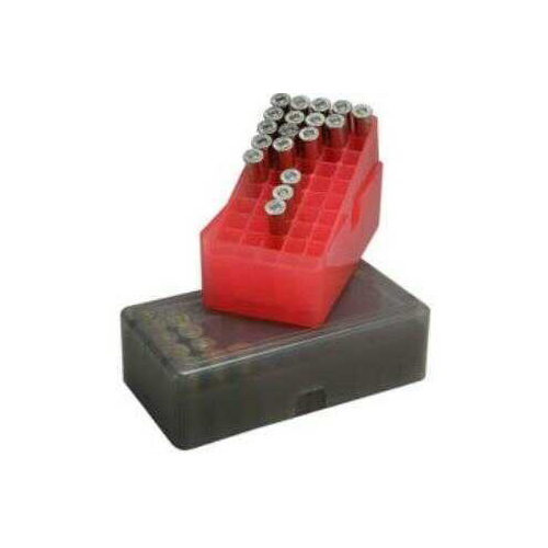 MTM Slip-Top Ammunition Box 50 Round Square Hole 38 - 357