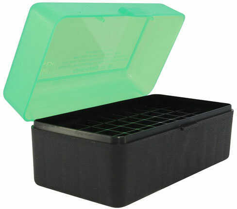 MTM Ammunition Box 50 Round Flip-Top 300 Winchester Short Magnum 45-70 <span style="font-weight:bolder; ">7mm</span> R SAUM