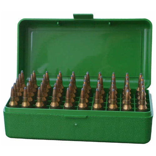MTM Ammunition Box 50 Round Flip-Top 22-250 6mm PPC 7mm Br