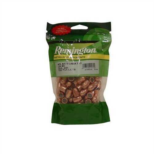 Remington 45 Caliber 230 Grain Metal Case Bullets, 50 Per bag Md: REMRB45AP4