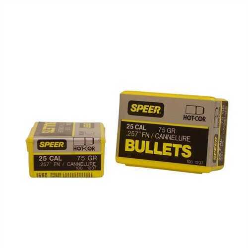 Speer 25 Caliber 25-20 75 Grains FN SP (Per 100) 1237